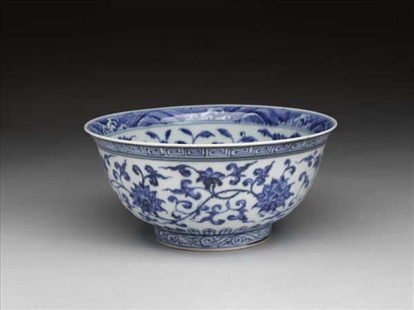 青花花卉紋碗