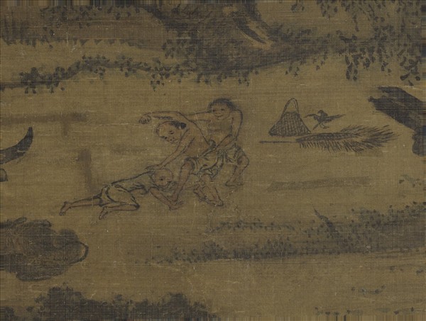 宋人牧牛圖　軸