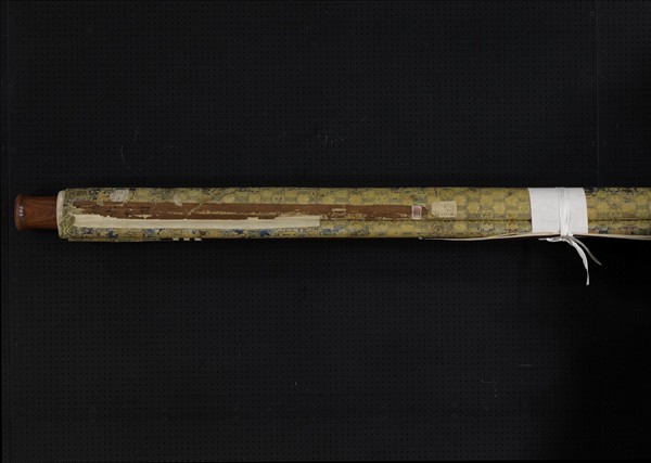 清陸𤾡長松圖　軸