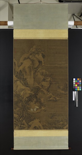 明朱端尋梅圖　軸