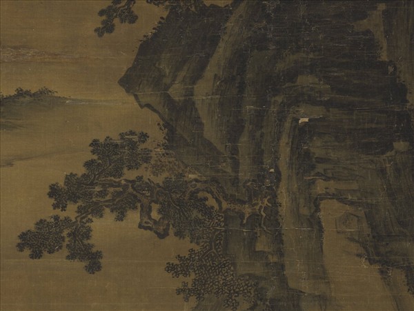 明周全射雉圖　軸