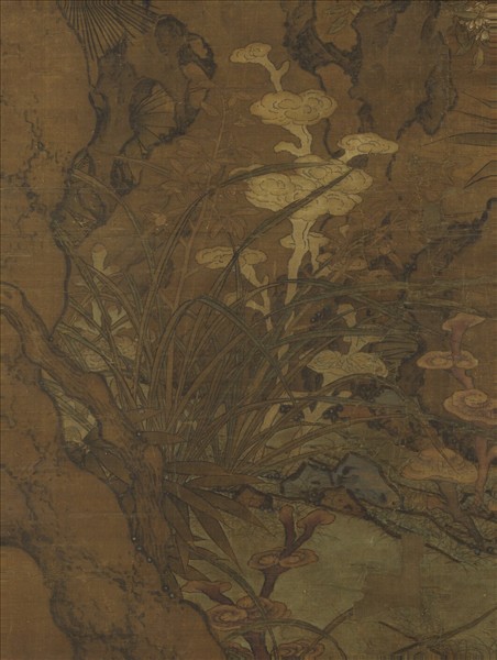 明人畫雙喜　軸