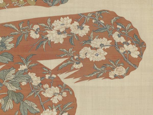 緙絲大壽字　軸