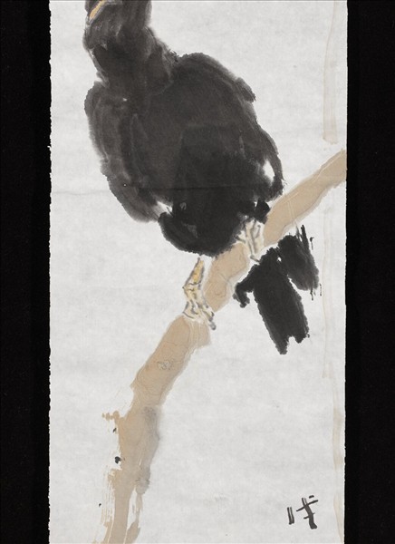 民國楊善深九冠紅柿　未裱