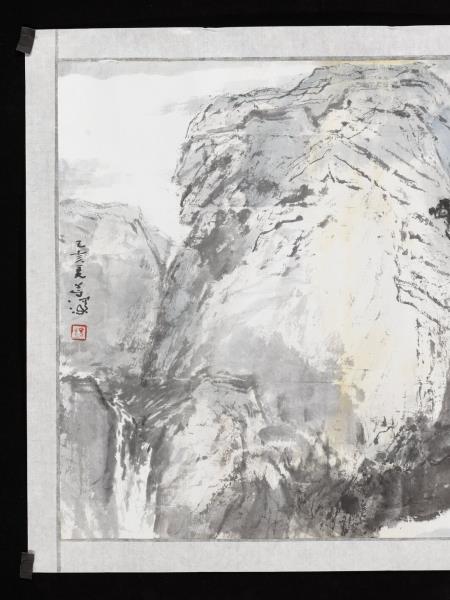 民國楊善深雲煙帆影　未裱