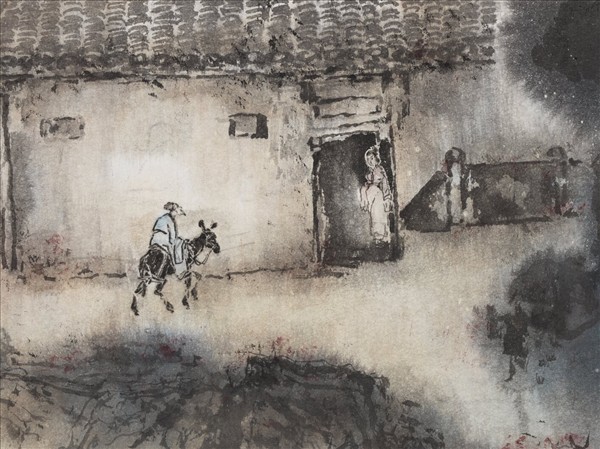 民國楊善深策蹇歸來　軸