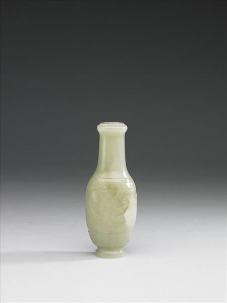 玉雕花瓶