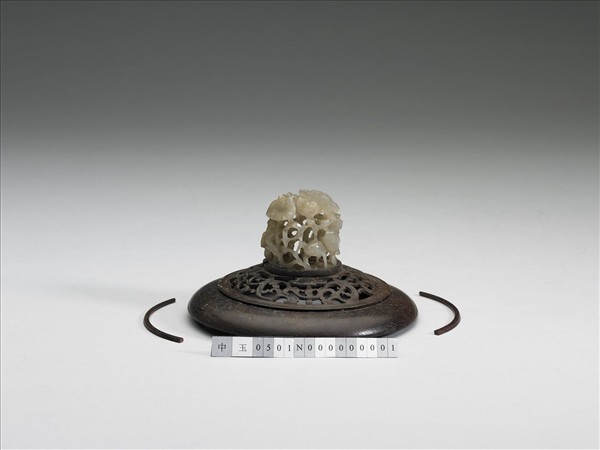 汀渚鷺鷥紋玉頂