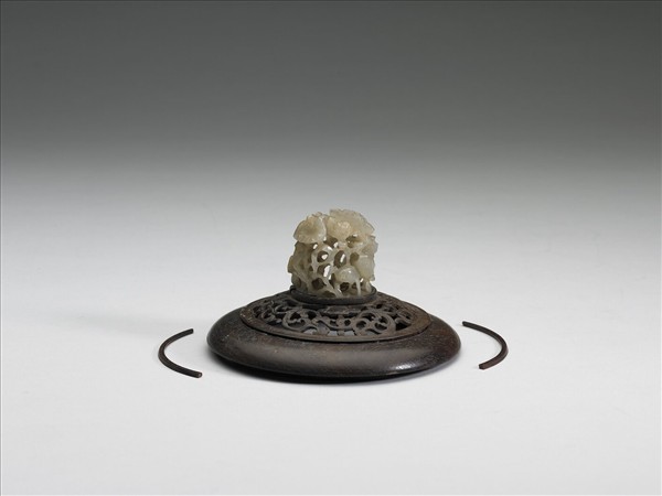 汀渚鷺鷥紋玉頂