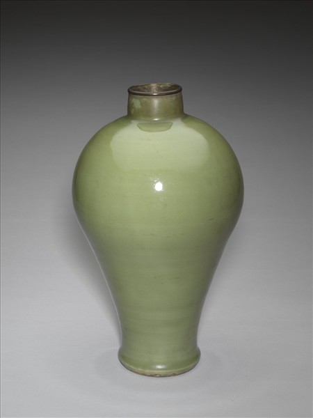龍泉窯 青瓷梅瓶
