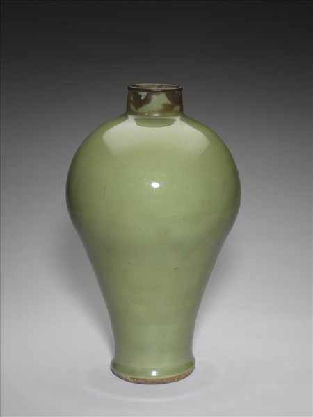 龍泉窯 青瓷梅瓶