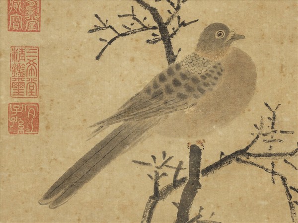 明沈周鳩聲喚雨　軸