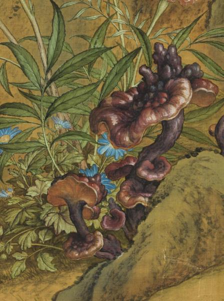 清郎世寧萬壽長春　軸