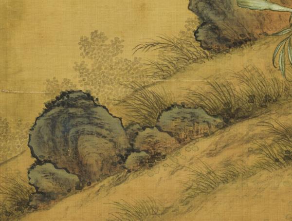 清郎世寧萬壽長春　軸