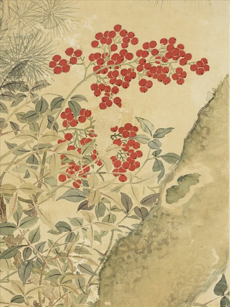 清汪承霈群仙祝壽　軸