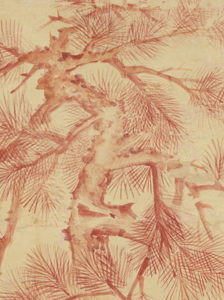 清徐揚赤松黃石二仙圖　軸