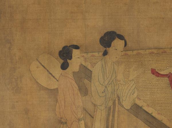 墨林拔萃　冊　唐張萱明皇合樂圖