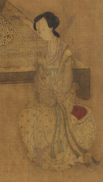 墨林拔萃　冊　唐張萱明皇合樂圖