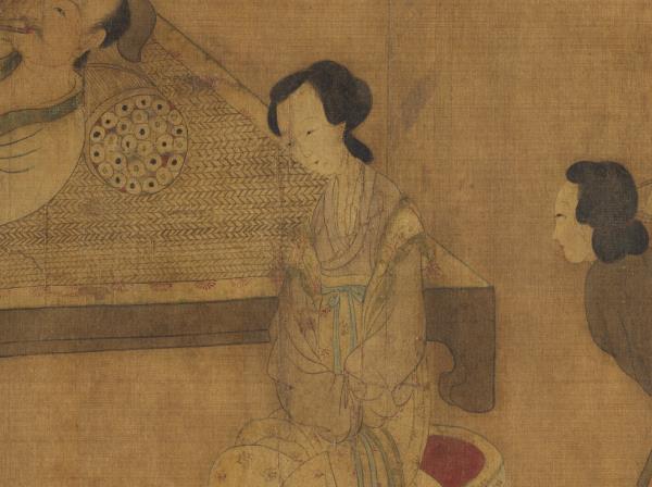 墨林拔萃　冊　唐張萱明皇合樂圖