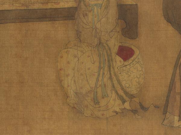 墨林拔萃　冊　唐張萱明皇合樂圖