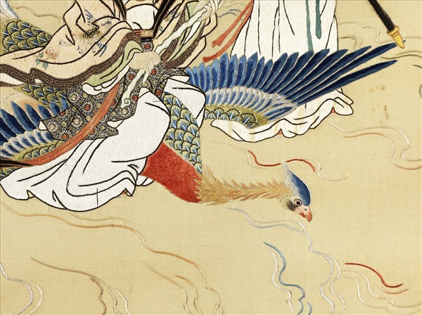 清繡線瑤池上壽圖　軸