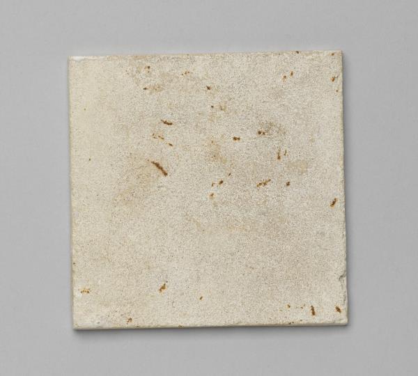 荷蘭 錫釉藍彩人物紋陶磚