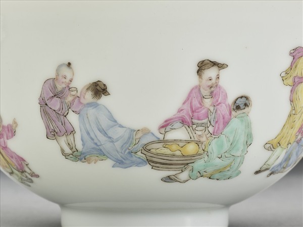 琺瑯彩太平盛世茶碗