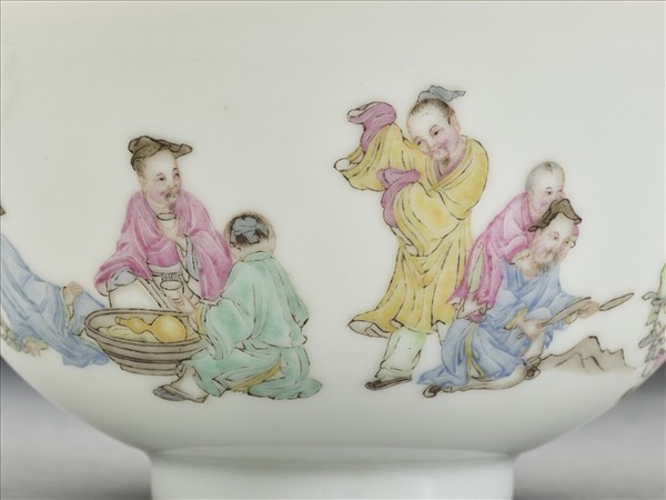 琺瑯彩太平盛世茶碗