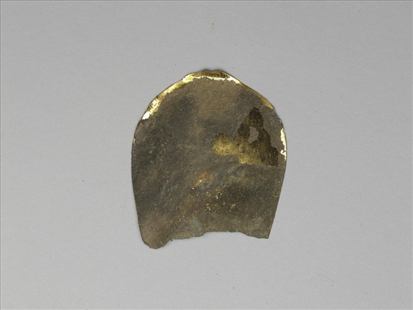 銅質鍍金殘蓮瓣