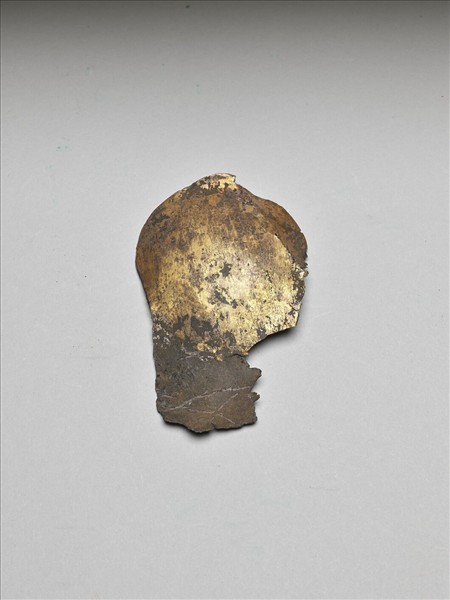 銅質鍍金殘蓮瓣