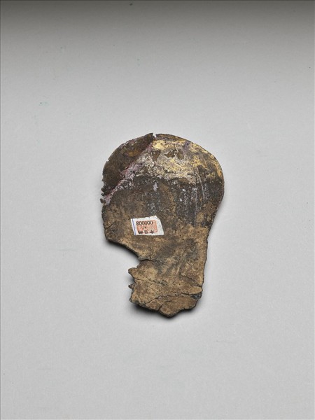 銅質鍍金殘蓮瓣