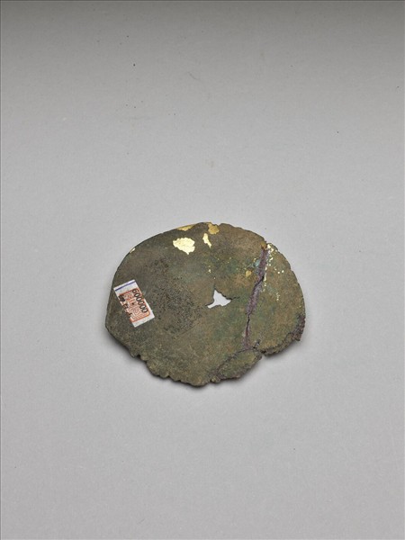 銅質鍍金殘蓮瓣