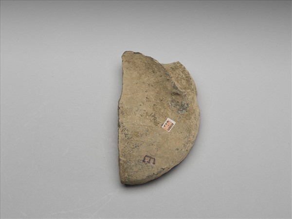 花卉紋瓦當殘片