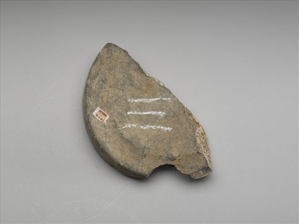 花卉紋瓦當殘片