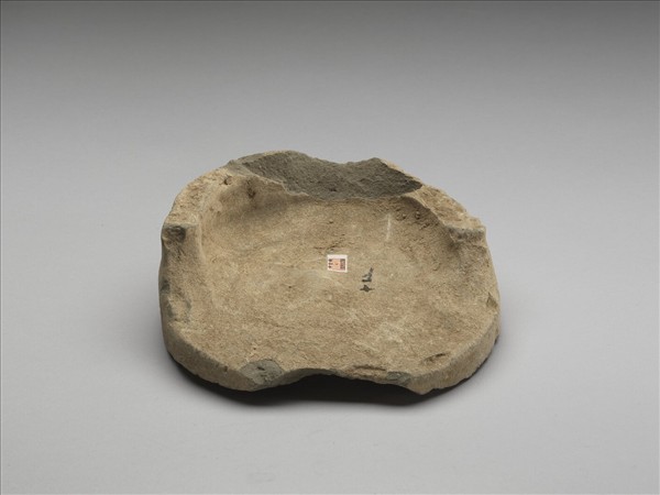 花卉紋瓦當殘片