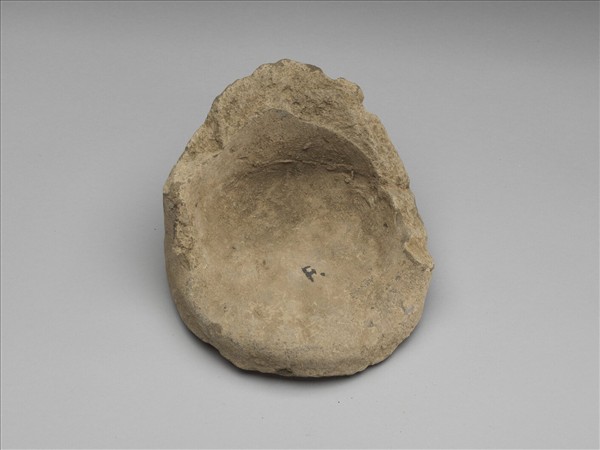 花卉紋瓦當殘片