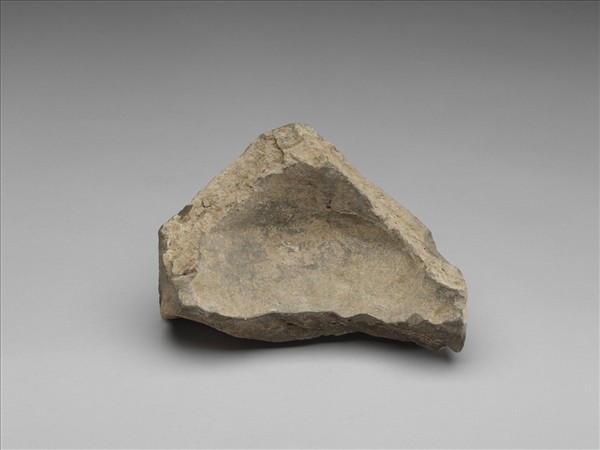 花卉紋瓦當殘片