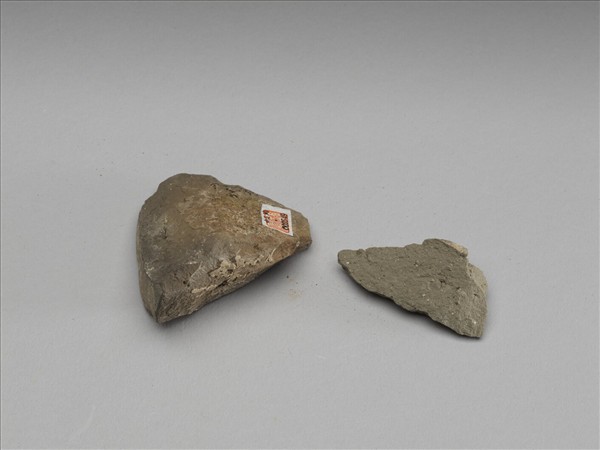 花卉紋瓦當殘片