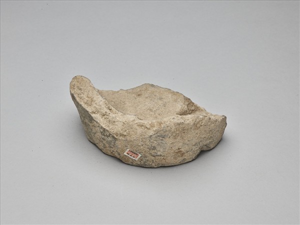 花卉紋瓦當殘片