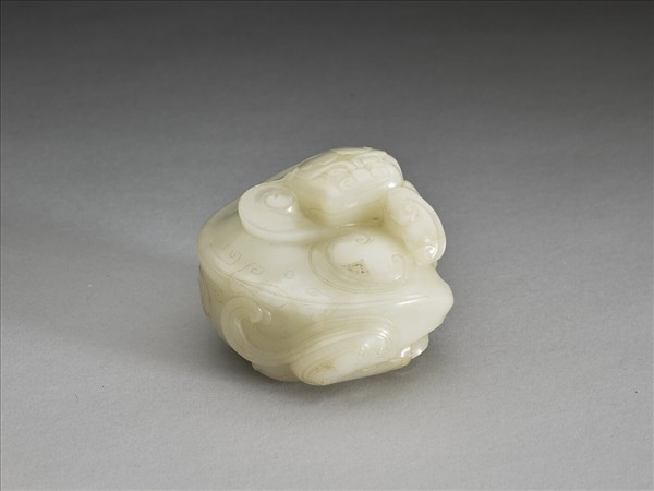 玉蟠螭書鎮- 故宮