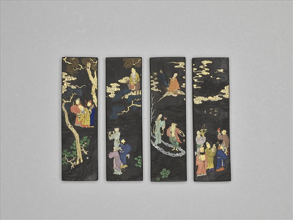 群仙祝壽墨（四錠一套）