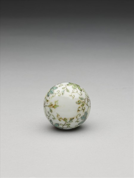 粉彩蝙蝠紋葫蘆瓶