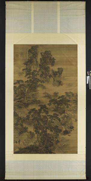 明戴進春酣圖　軸