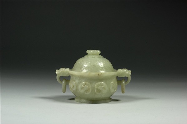 玉鳳紋雙耳爐