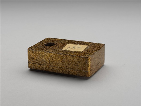 櫻蒔繪方形套盒