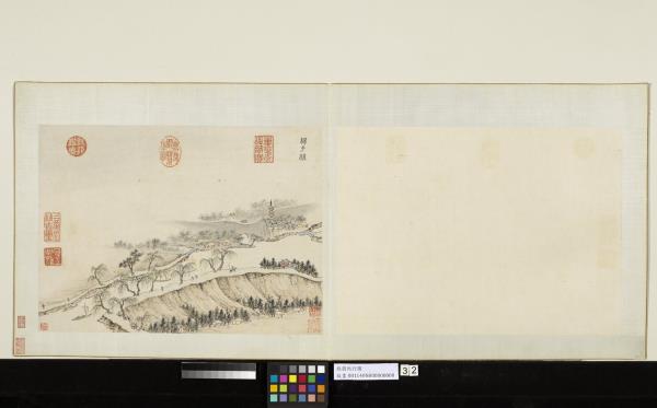 明錢穀紀行圖　冊　揚子橋