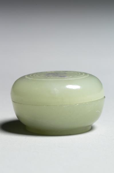 玉壽字圓盒