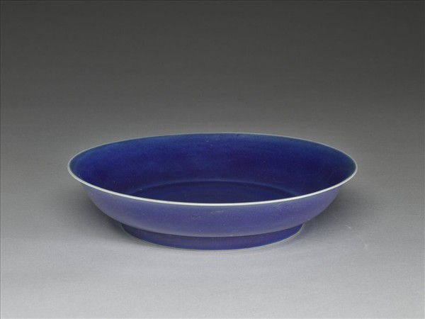 霽青釉盤