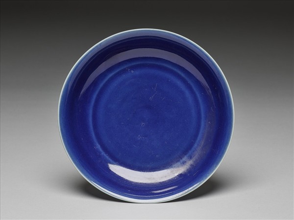 霽青釉盤