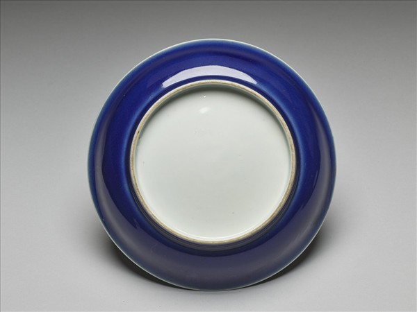 霽青釉盤